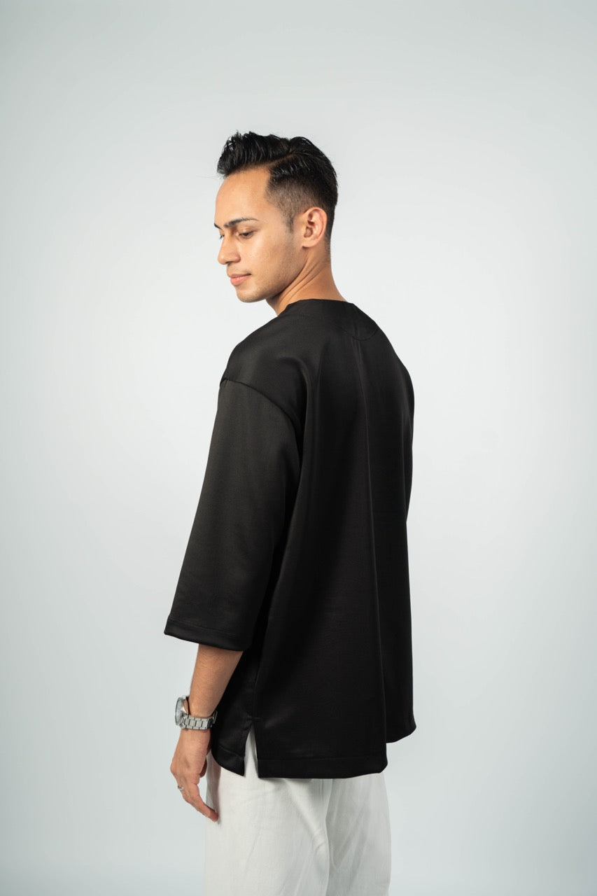 Casual Kurta in Black
