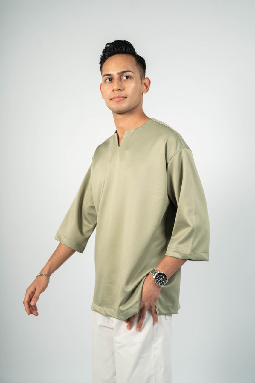 Casual Kurta in Sage