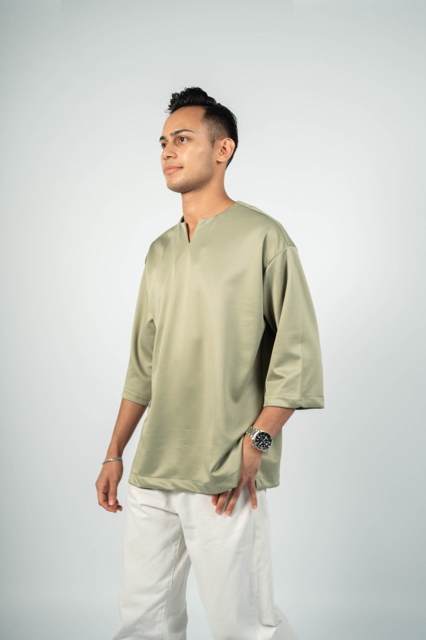 Casual Kurta in Sage