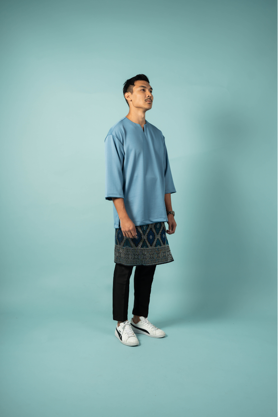 Casual Kurta in Blue