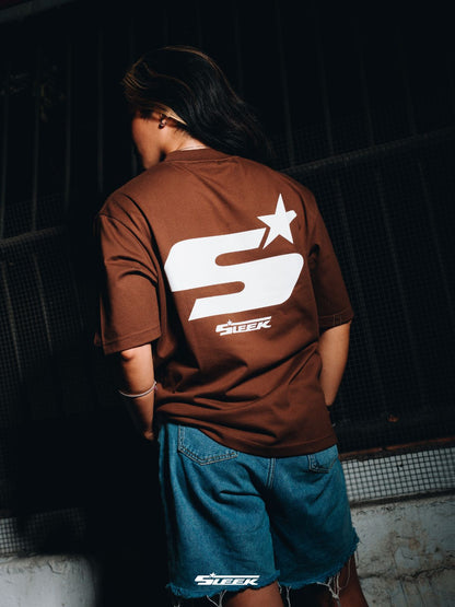 Stellar Tee in Brown