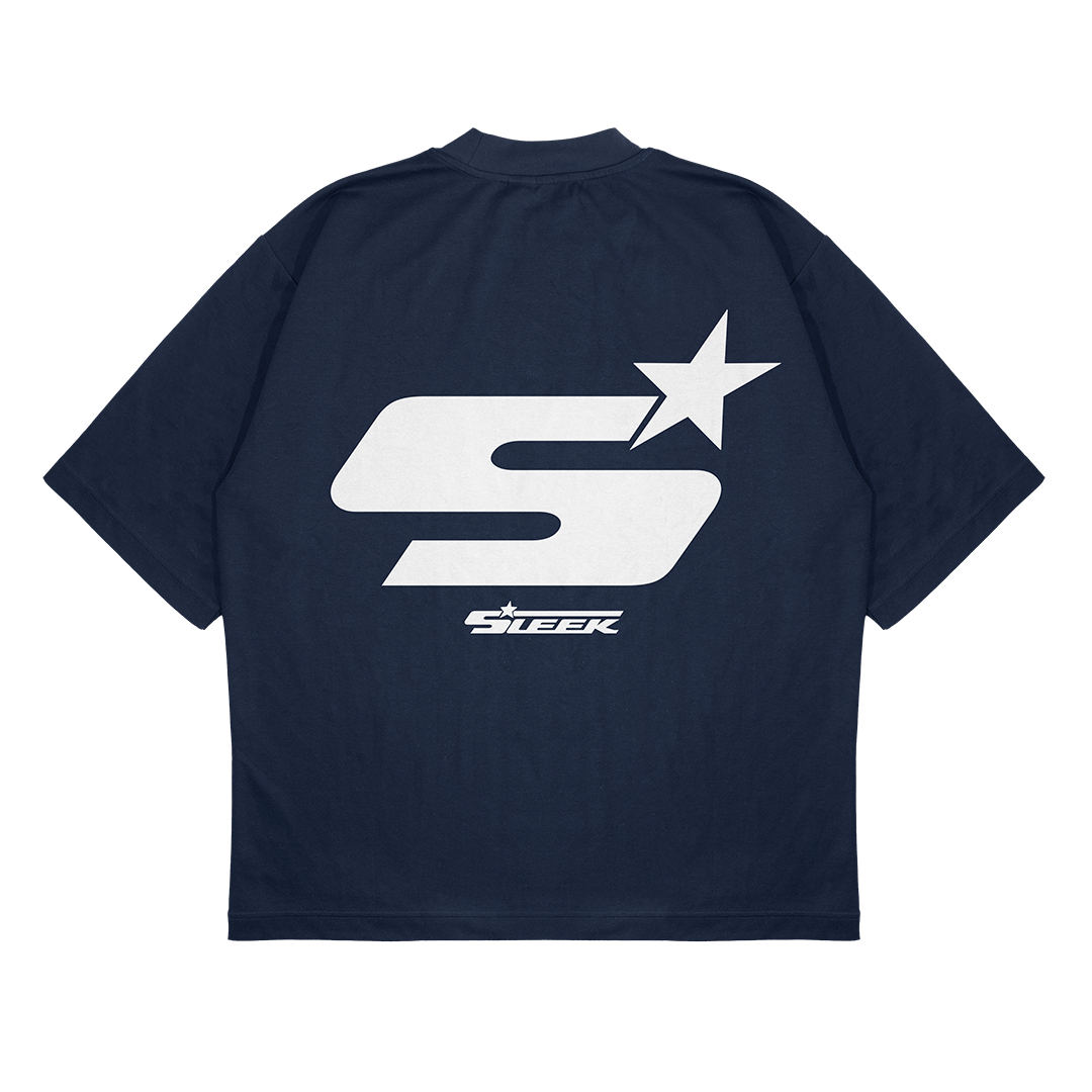 Stellar Tee in Navy