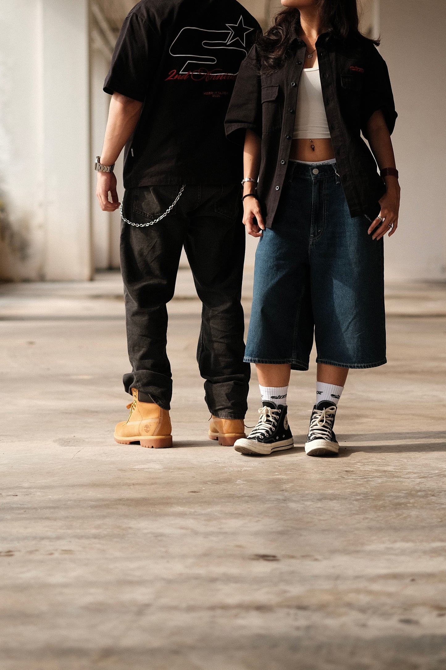 Sleek Essential Crew Socks