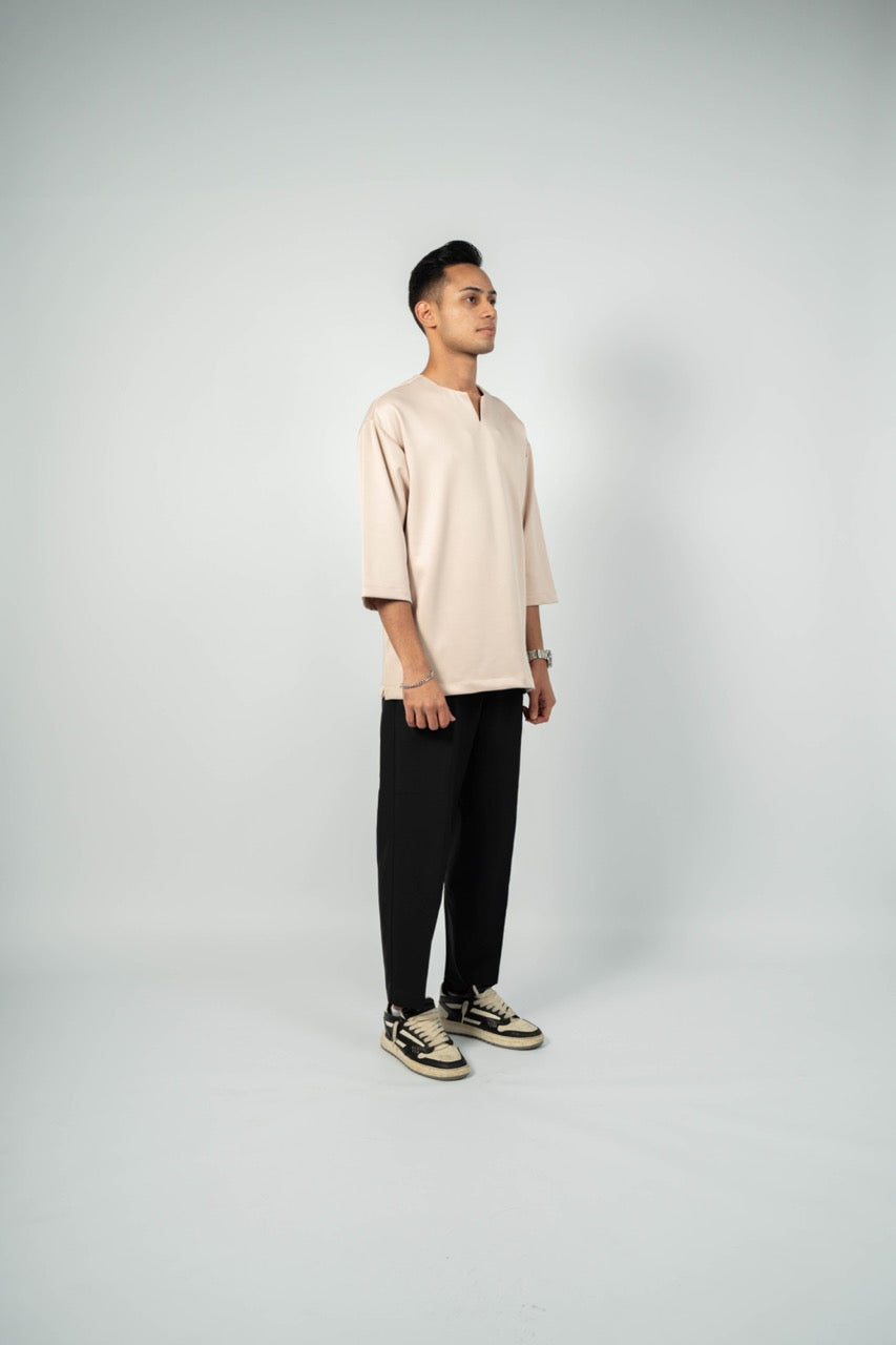 Casual Kurta in Nude