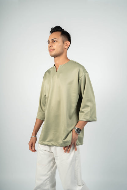 Casual Kurta in Sage