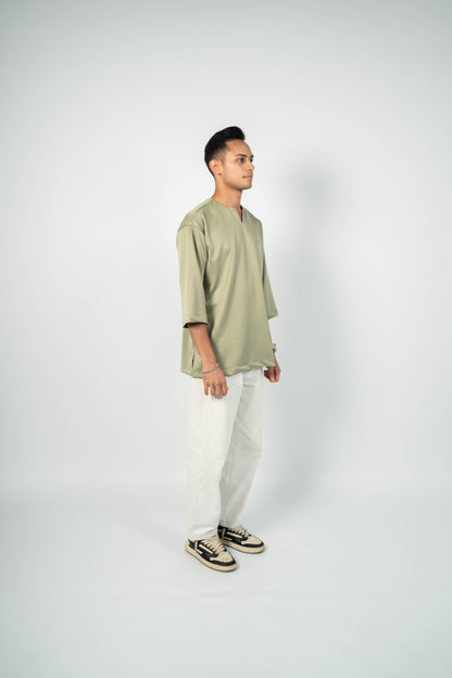 Casual Kurta in Sage