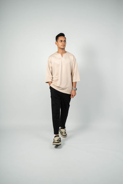 Casual Kurta in Nude