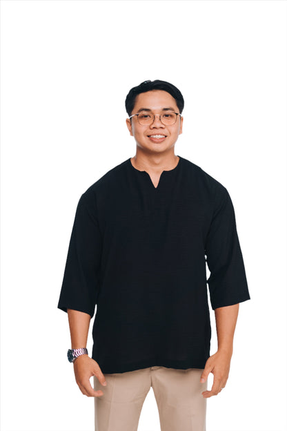 Everyday Kurta in Black