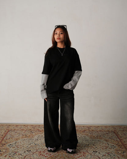 Stellar Double Sleeve – Black
