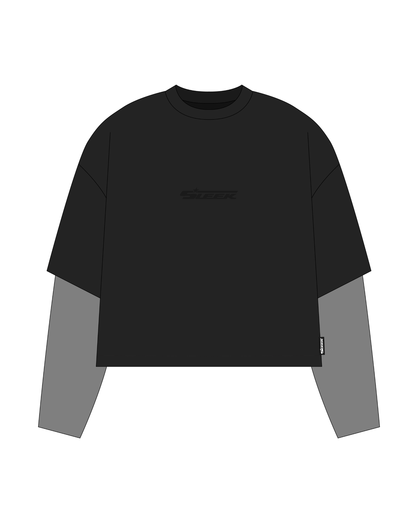 Stellar Double Sleeve – Black
