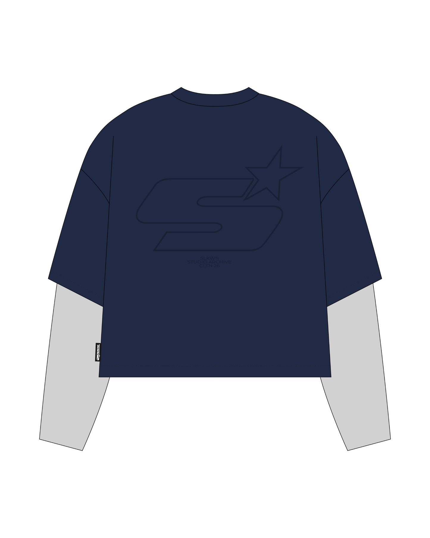 Stellar Double Sleeve – Navy